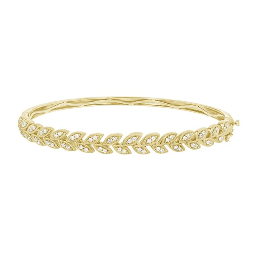 Stříbrný náramek s třpytivými lab-grown diamanty Ettore