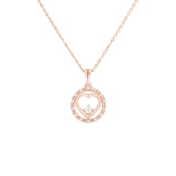 Romantický přívěsek s diamanty Karoline