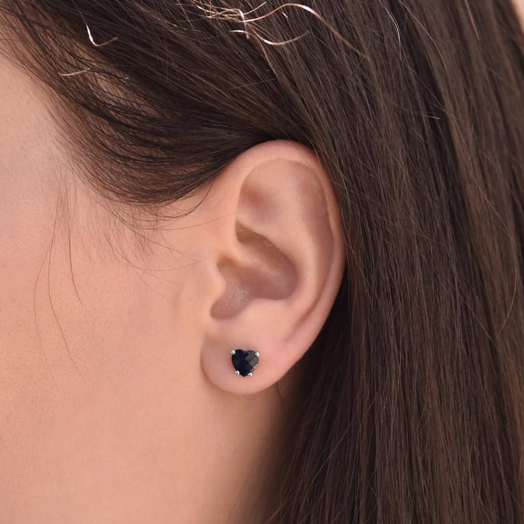 Náušnice se safíry 20503