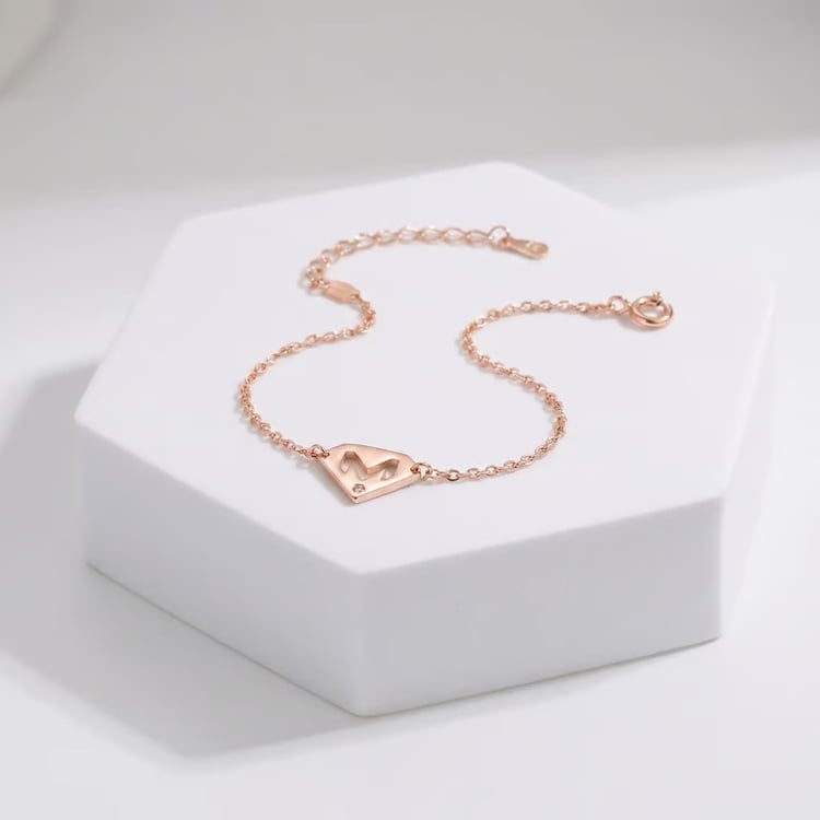 Personalizovaný náramek s diamantem ze zlata Robin 168620