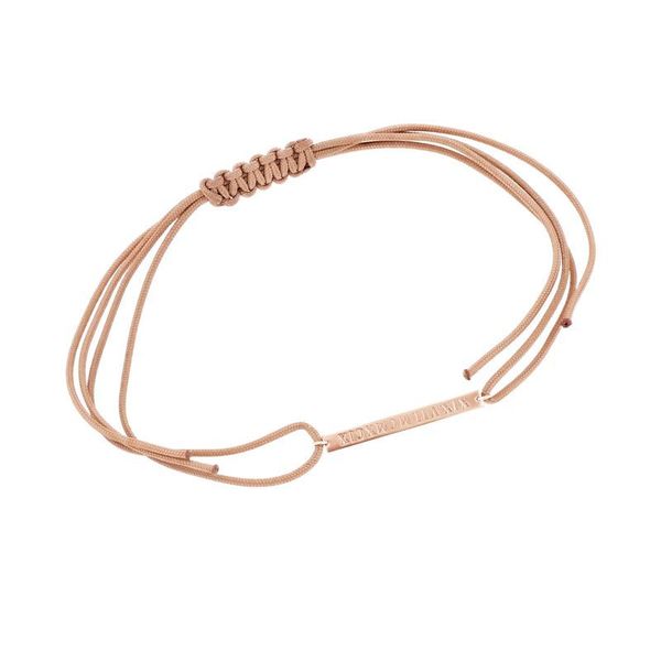 Šňůrkový náramek s gravírem Bar 108130