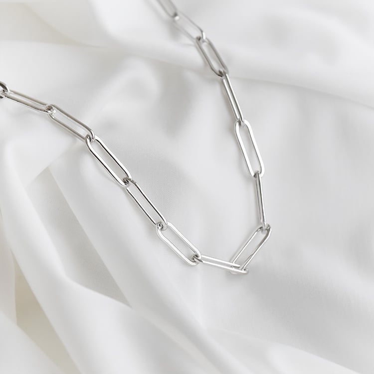 Stříbrný řetízek 90449