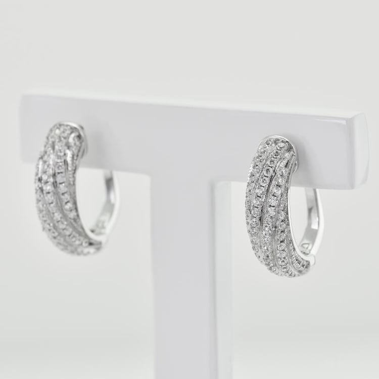 Náušnice ze stříbra 29348