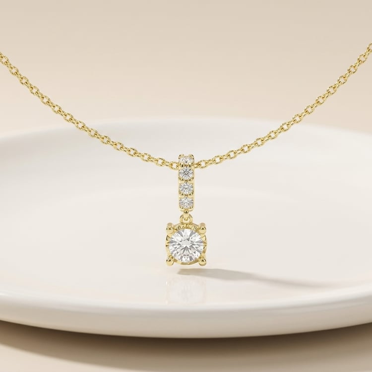 Elegantní přívěsek s lab-grown diamanty Harley 171458