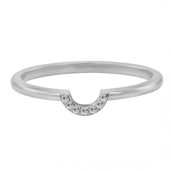 Snubní prsten ze zlata s diamanty