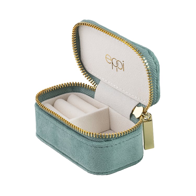 Malá zelená cestovní šperkovnice Safey 146231