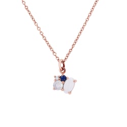 Jedinečný cluster přívěsek ze zlata Cosette