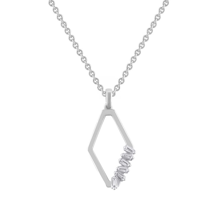 Zlatý přívěsek s lab-grown diamantem 163415