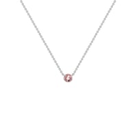 Minimalistický náhrdelník s morganitem Glosie