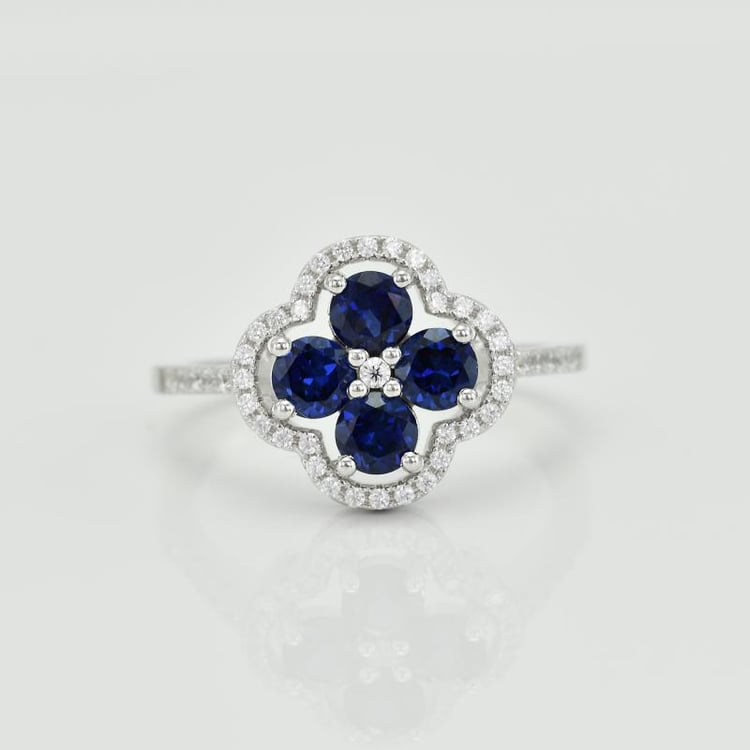 Prsten se safírem 16555