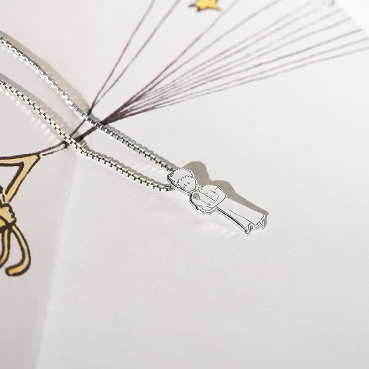 Stříbrný přívěsek s postavičkou Malý princ 142701