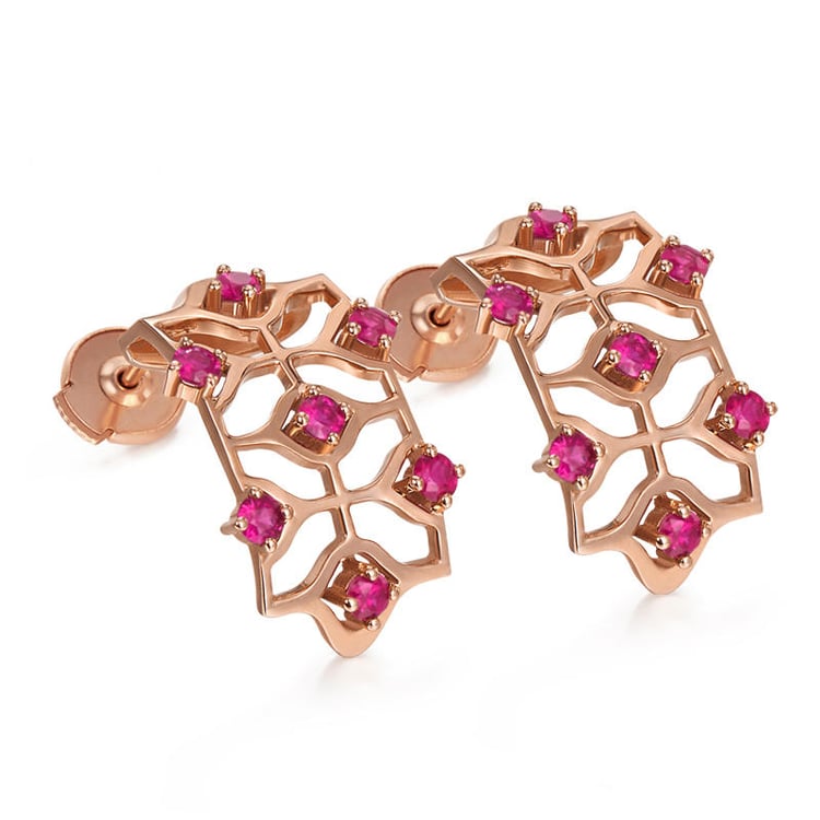 Náušnice se safíry 16850