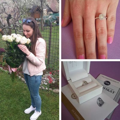 Zásnubní prsten na míru