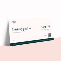 Dárkový poukaz v hodnotě 5000 Kč