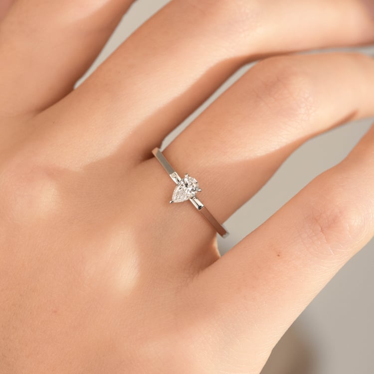 Zlatý prsten s lab-grown diamantem Morgan 165751