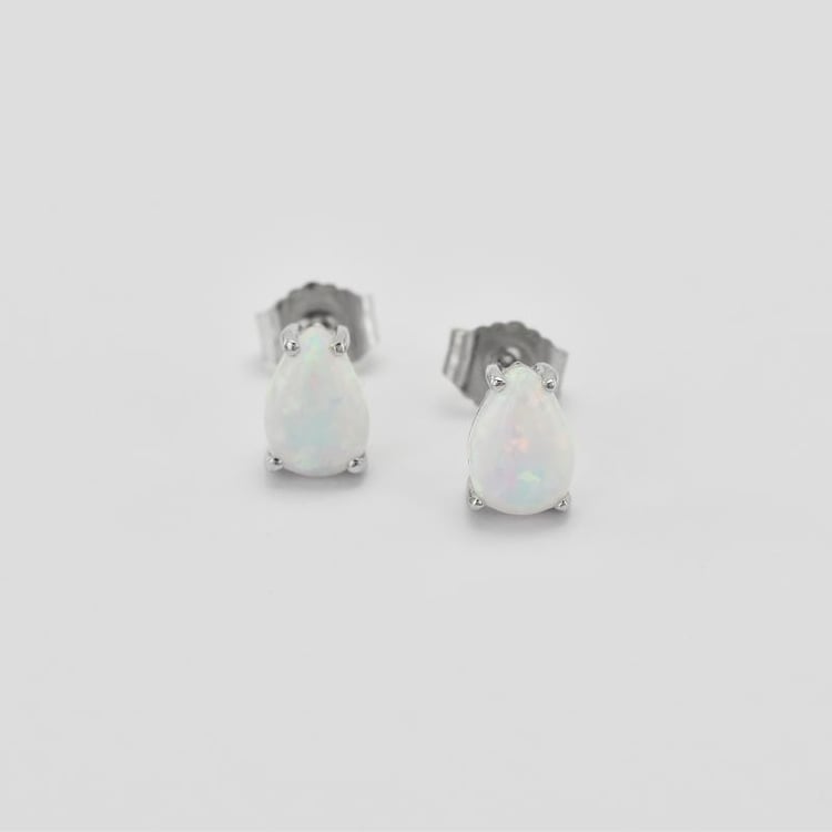 Náušnice s pera opály 38600