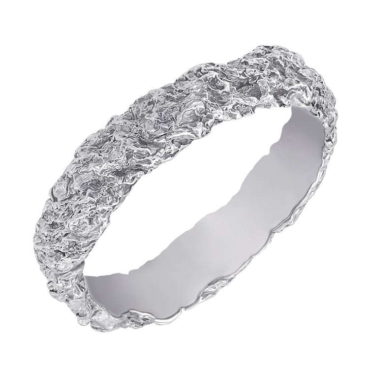 Dámský snubní prsten s atypickým povrchem 146809