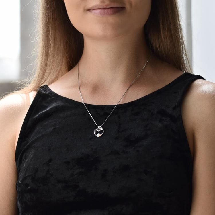 Zlatý přívěsek matka a dítě 32964