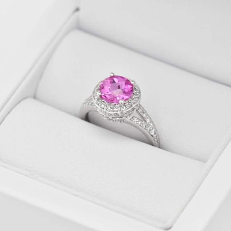 Prsten se safírem 20429