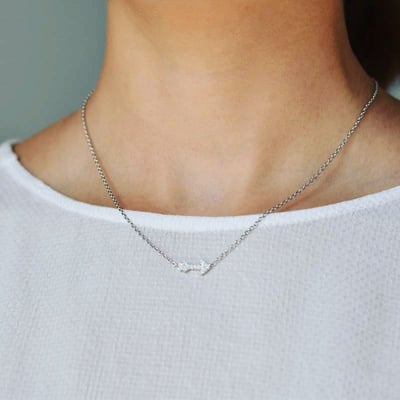 Náhrdelník se zirkony