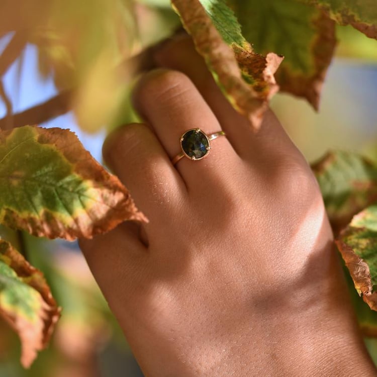 Prsten s diamantem 34515