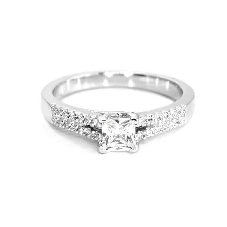 Diamantový prsten z 18k zlata Cirea 5110