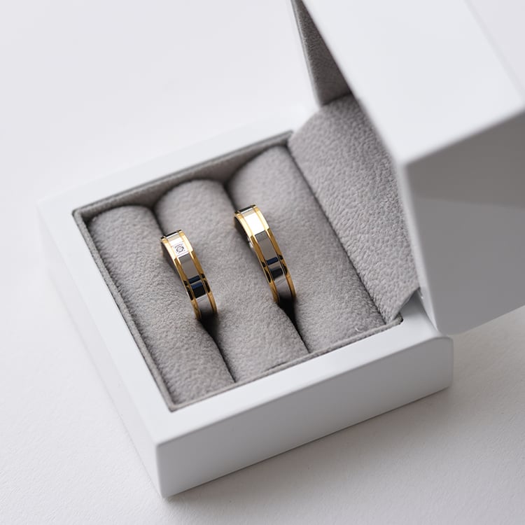 Snubní prsteny s diamantem 63656