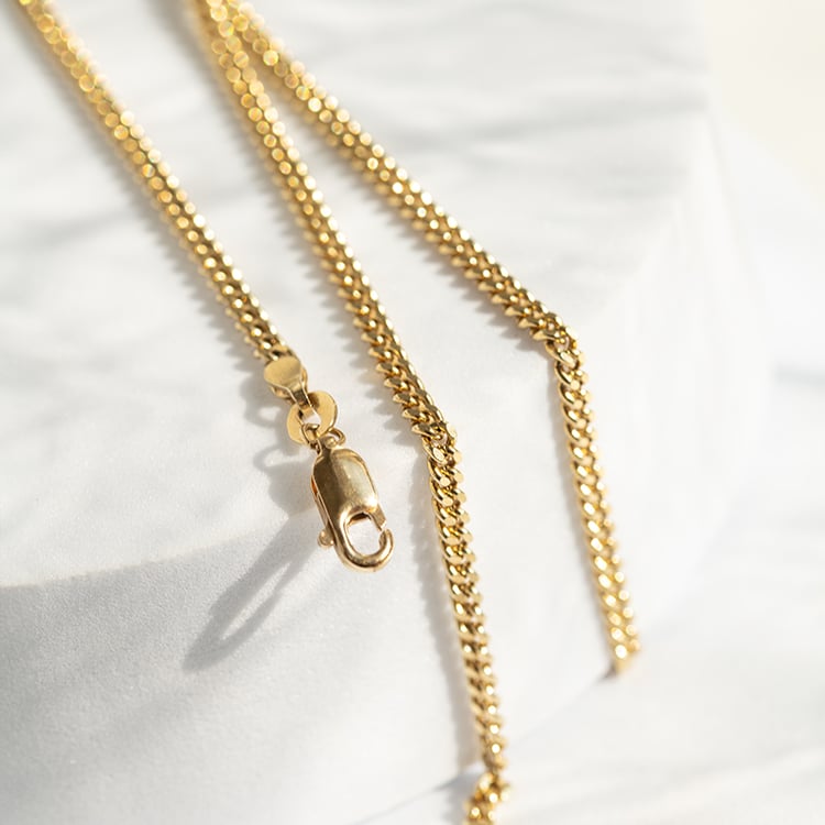 Panzer řetízek 50 cm ze 14k zlata 143894