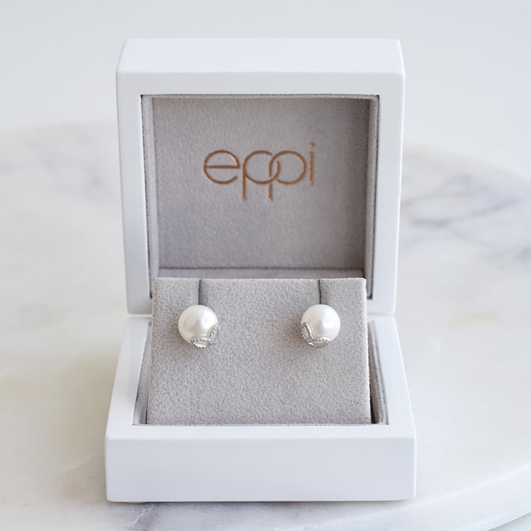 Perlové náušnice 86914