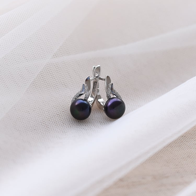 Náušnice s perlami 58445