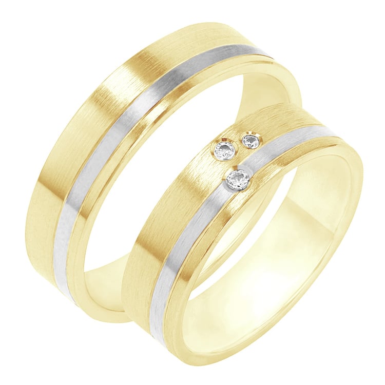 Snubní prsteny ze zlata 80475