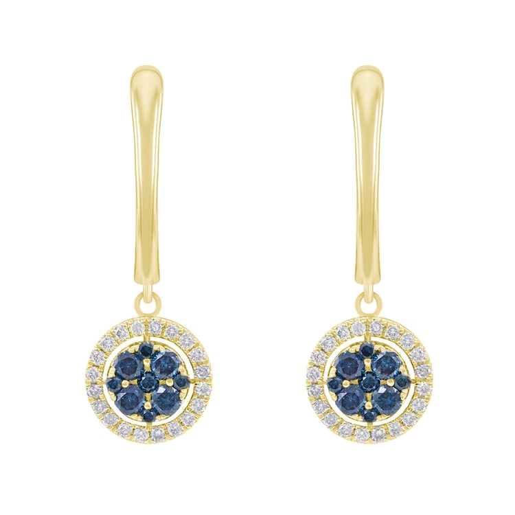 Náušnice zlaté vidací 39168