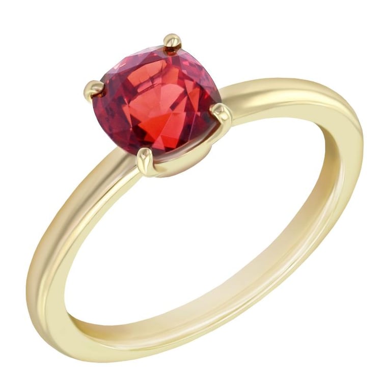 Luxusní zlatý prsten se spinelem Eliseo