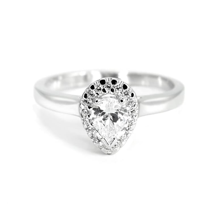 Zlatý zásnubní prsten s diamanty Kandy 5014