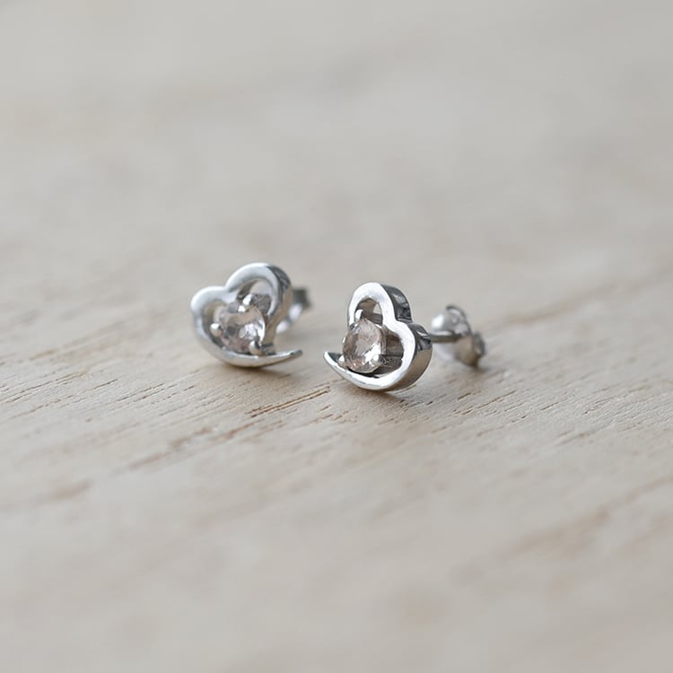 Stříbrné náušnice 59120