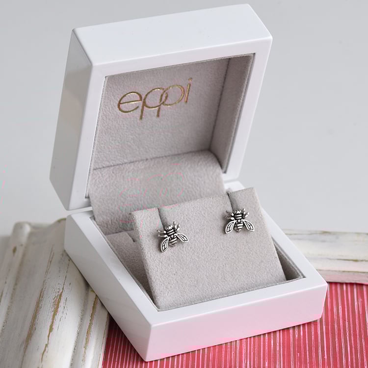 Stříbrné náušnice 84459