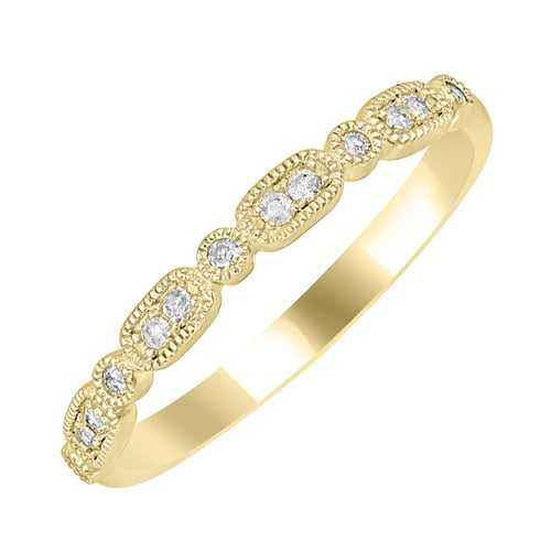 Stříbrný eternity prsten s lab-grown diamanty Liam