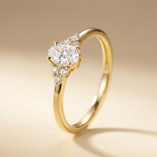 Zásnubní prsten s výběrem písmene a diamanty Sheldo