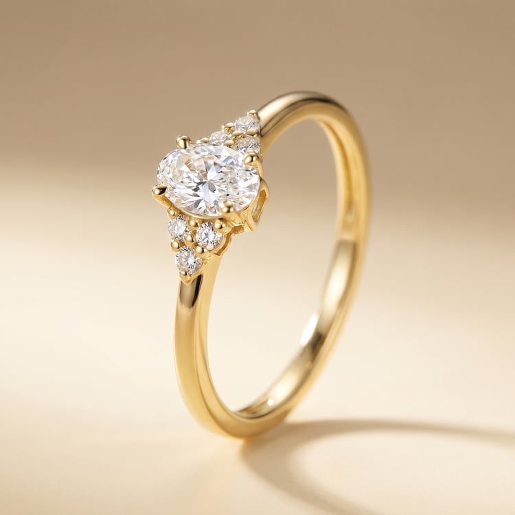 Zásnubní prsten s výběrem písmene a diamanty Sheldo 167499