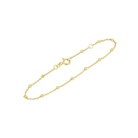 Náramek s kuličkami 18 cm ze stříbra