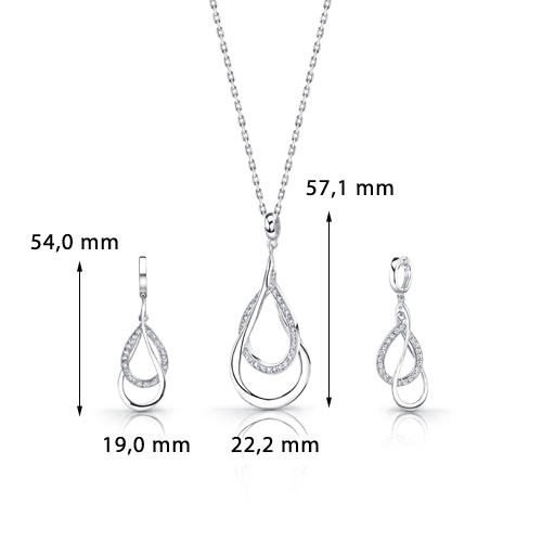 Stylová stříbrná kolekce 3800