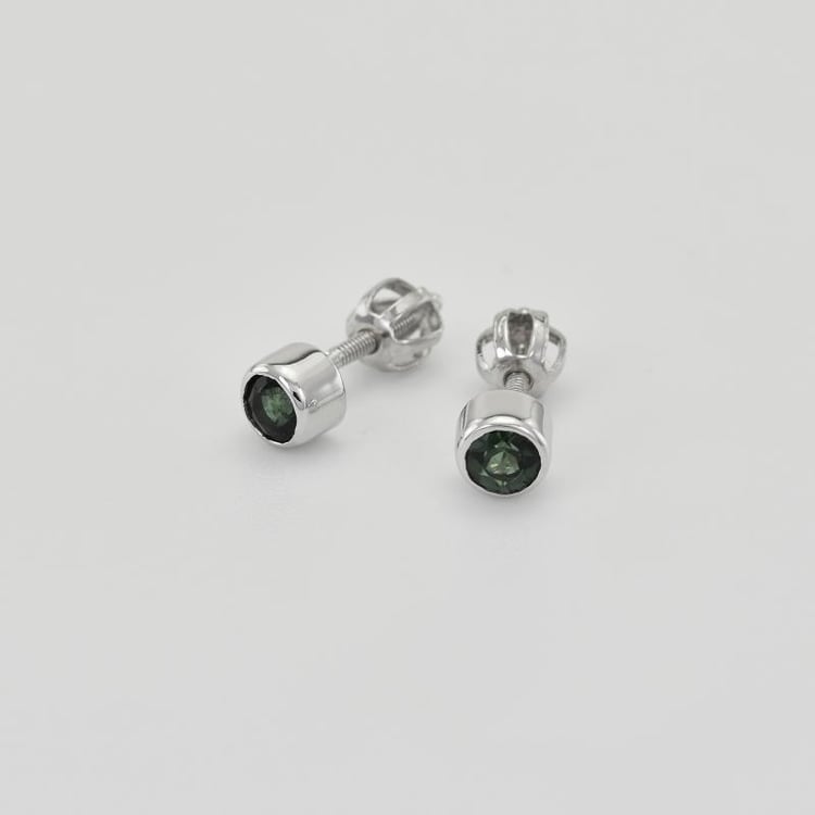 Náušnice ze stříbra 29670