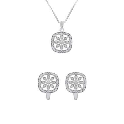 Diamantová květinová kolekce šperků Lavern