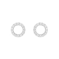 Diamantové karma náušnice Leonas