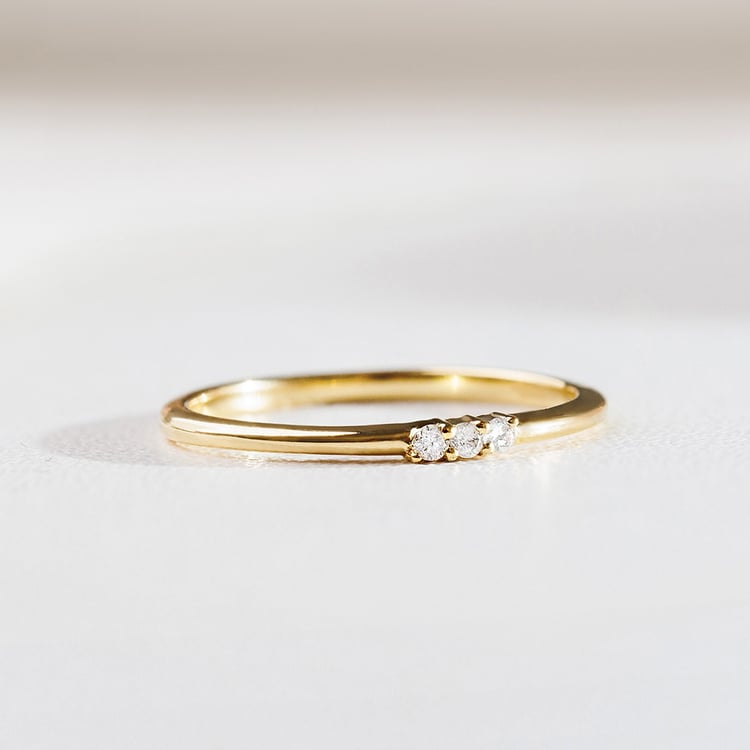 Stříbrný diamantový prsten Nicklas 157801