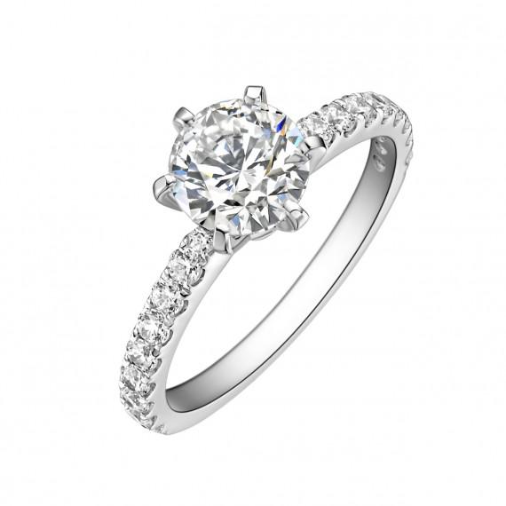 Platinový prsten Swyn