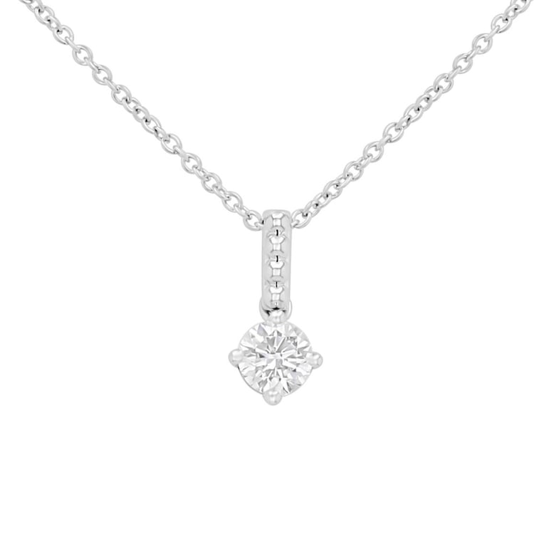 Romantický přívěsek s lab-grown diamantem Nancy