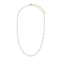 Stříbrný náhrdelník s perlami Landia