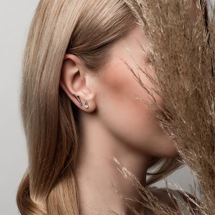 Náušnice se znamením zvěrokruhu Aquarius