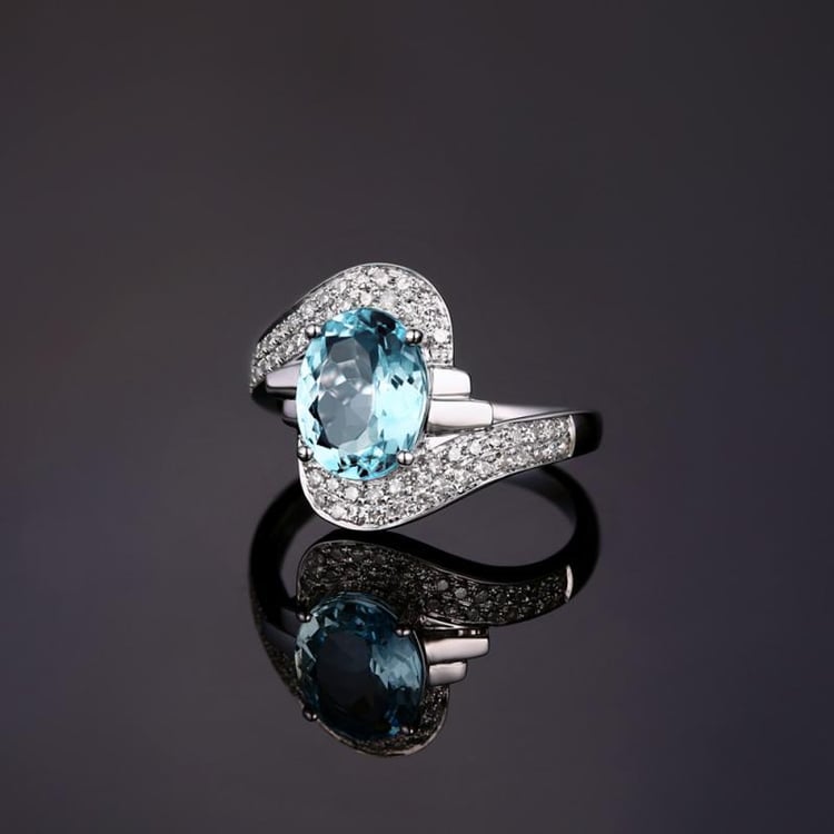 Zlatý zásnubní prsten 16797